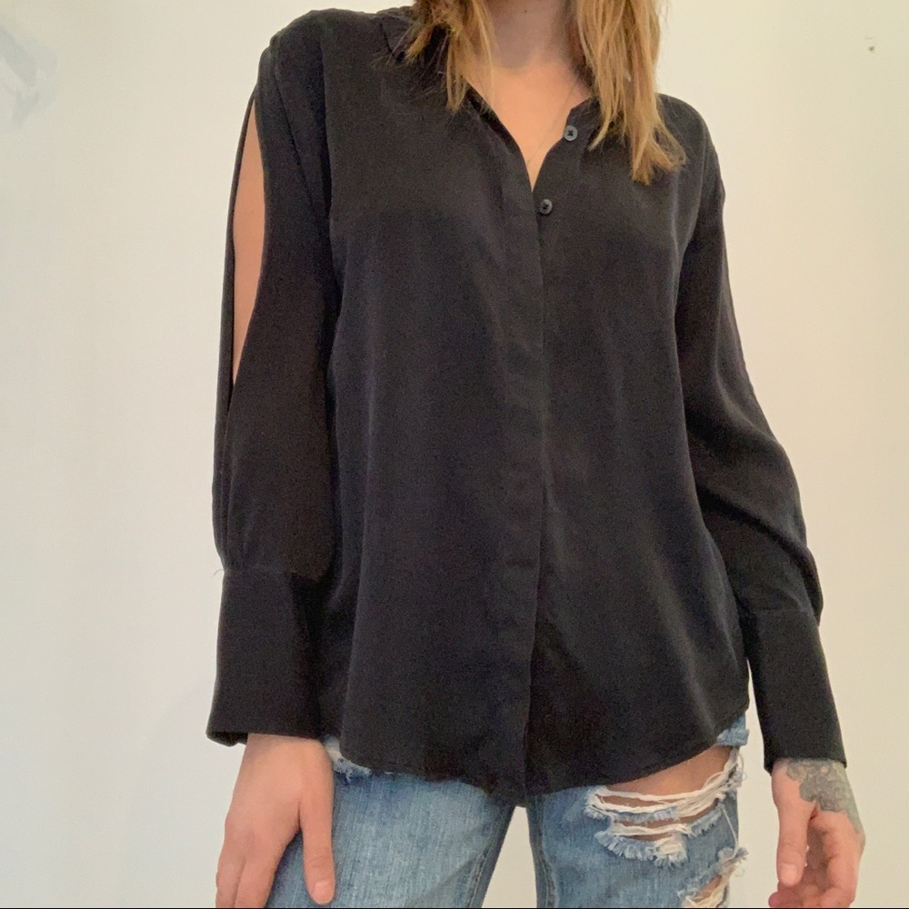 Kate moss X equipment silk blouse